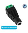 GloboStar® 70703 Βύσμα Τροφοδοσίας DC Θηλυκό - Female Jack Connector σε Κλέμα 5.5 x 2.1mm